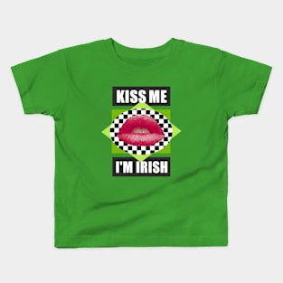 Kiss Me I'm Irish Kids T-Shirt